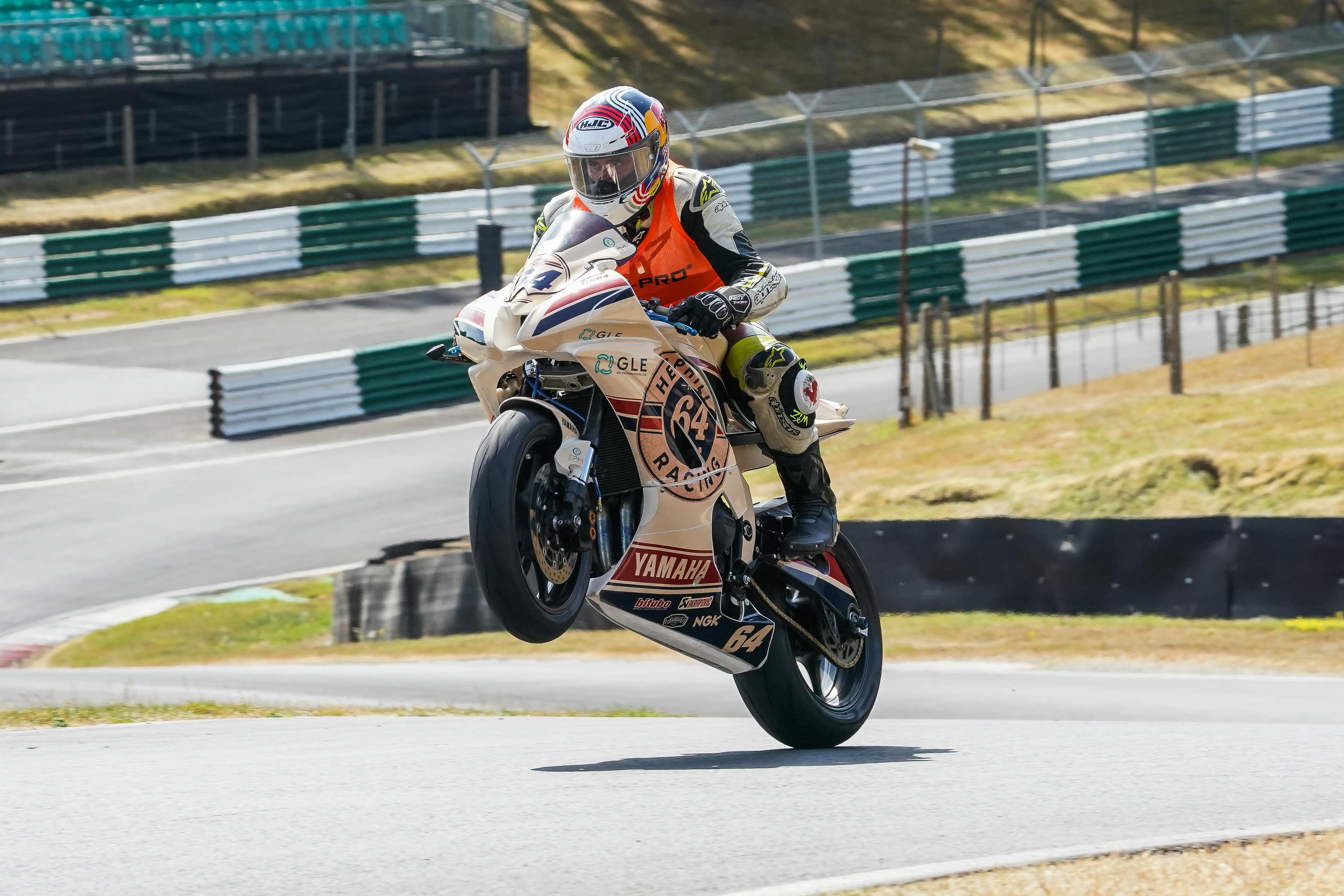 Tommy Hemphill racing the HR64 Yamaha YZF-R6